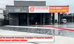 Şişli’de konserde 3 kişi fenalaştı: 1 ölü, 2 ağır yaralı