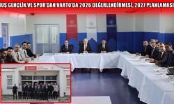 Muş Gençlik ve Spor İl Müdürlüğü, yeni yılın yol haritasını belirledi