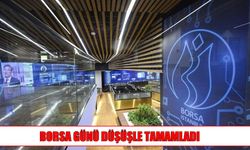 Borsa İstanbul Günü Düşüşle Kapattı