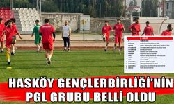 Hasköy Gençlerbirliği’nin PGL’deki rakipleri belli oldu