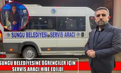 Hamzaoğulları AŞ’den Sungu Belediyesi’ne öğrenci servisi hibesi