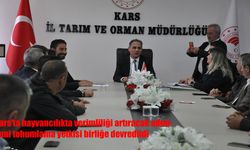 Kars’ta suni tohumlama yetkisi yetiştirici birliğine devredildi