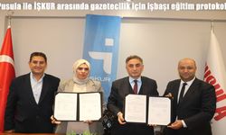 Erzurum’da gazetecilik için işbaşı eğitim protokolü imzalandı