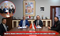 MAUN ile Manas Üniversitesi arasında stratejik iş birliği anlaşması