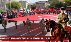 Muş’ta 29 Ekim Cumhuriyet Bayramı mesai ve tatil takvimi belli oldu