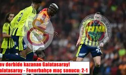 Galatasaray Fenerbahçe karşısında Osimhen ile güldü