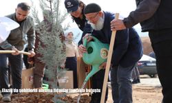 Elazığ’da şehitlerin hatırasına doğaya nefes oldular