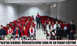 Palu’da öğrencilere israfı önlemenin önemi anlatıldı