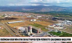 Erzincan OSB’de atık su arıtma tesisi için yeni çalışma