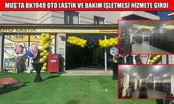 Muş’ta oto lastik ve bakım sektöründe yeni işletme hizmete girdi