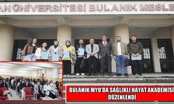 Bulanık MYO’da “Sağlıklı Hayat Akademisi” etkinliği düzenlendi