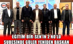 Eğitim-Bir-Sen Muş 2 No’lu Şubede Turan Güler güven tazeledi