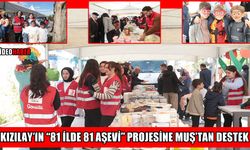 Muş’ta Kızılay’ın “81 İlde 81 Aşevi” projesi için kermes düzenlendi
