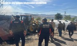 Tunceli'de ahır yangını büyümeden söndürüldü