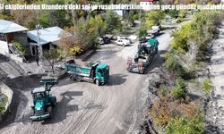 DSİ ekipleri Uzundere’de sel ve rusubata karşı seferber oldu