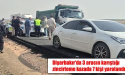 Diyarbakır’da zincirleme kaza: 7 yaralı