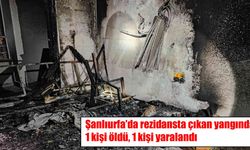 Şanlıurfa’da rezidans yangını: 1 ölü, 1 yaralı