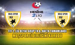 TFF 2. Lig Beyaz Grup'ta 6. hafta sonuçları ve güncel puan durumu