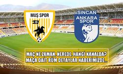 Muşspor-Ankaraspor maçı ne zaman, nerede, hangi kanalda?