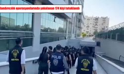 Dolandırıcılık operasyonlarında yakalanan 174 kişi tutuklandı
