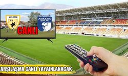 Muşspor-Ankaraspor maçı Canlı