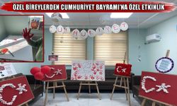 Muş’ta özel bireylerden 29 Ekim etkinliği: Türk bayrağı boyadılar