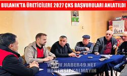 Bulanık’ta üreticilere yeni tarım modeli ve ÇKS süreci anlatıldı