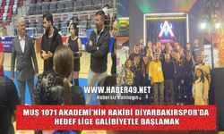Muş 1071 Akademi Sezonu Megaron İnşaat Diyarbakırspor maçıyla açıyor