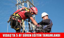 VEDAŞ’tan 1280 saha personeline hayat kurtaran eğitim