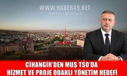Muş iş dünyasında seçim hareketliliği: Gökhan Cihangir'den vizyoner hamleler