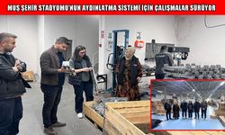 Muş Şehir Stadyumu aydınlatma sisteminde teknik kontroller tamamlandı