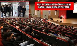 Muş Alparslan Üniversitesinde bağımlılıkla mücadele etkinliği