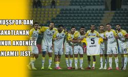 Muşsporlu futbolculardan sakatlanan takım arkadaşlarına unutulmayacak destek!
