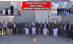 Bulanık’ta 50 üreticiye 30 ton kırmızı mercimek tohumu desteği