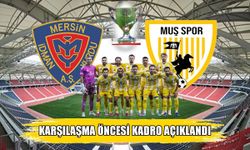 Kupa heyecanı başlıyor: Muşspor’un ilk 11’i netleşti