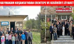 Bulanık Kaymakamı Koşansu beldelerdeki çalışmaları ve okulları inceledi