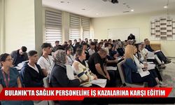 Bulanık Devlet Hastanesi’nde İSG eğitimi verildi
