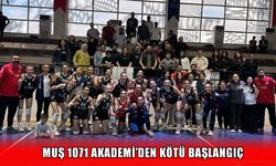 Muş 1071 Akademi sezona mağlubiyetle başladı