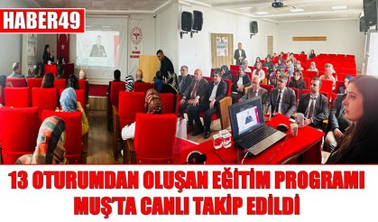 ‘Sağlıklı Hayat Akademisi' projesi başladı: İlk ders Muş’tan canlı takip edildi