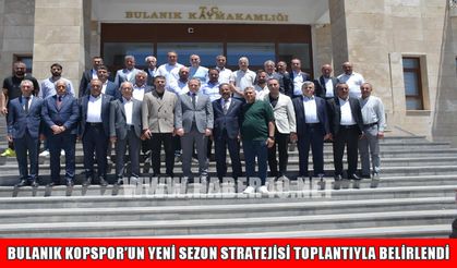 Bulanık Kopspor’un yeni sezon stratejisi belirlendi: Hedef bir üst lig