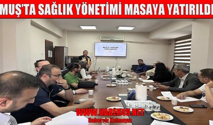 Muş’ta Acil Sağlık Hizmetleri için kritik ASKOM toplantısı yapıldı