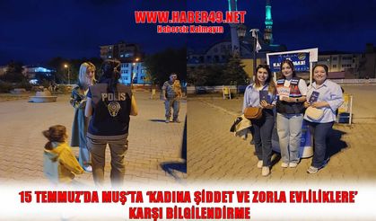 Muş’ta toplumun temel sorunlarına karşı ortak mücadele