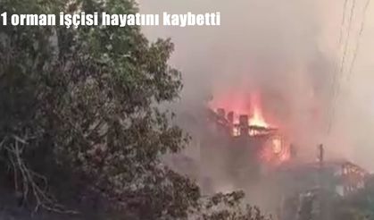 Ödemiş yangınında ikinci acı haber: 1 orman işçisi hayatını kaybetti