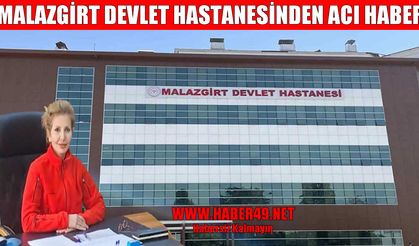 Muş’ta sağlık camiasını yasa boğan vefat