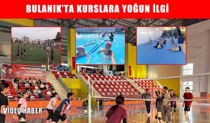 Bulanık’ta yaz spor kurslarına ilgi yoğun