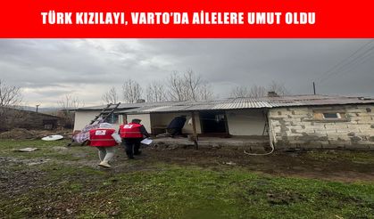 Kızılay, Varto'da ailelere umut oldu