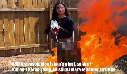 ABD’li siyasetçiden İslam’a saldırı: Kur’an-ı Kerim yaktı, Müslümanlara tehditler savurdu