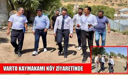 Varto Kaymakamı Işık, köyleri ziyaret etti