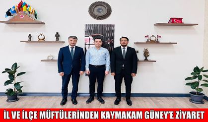 Muş İl Müftüsü Yavuz’dan Hasköy Kaymakamı Güney’e ziyaret