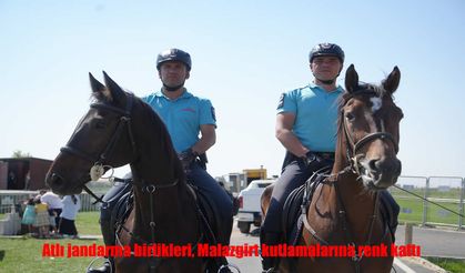 Atlı Jandarma Birlikleri Malazgirt Zaferi Kutlamalarında İlgi Odağı Oldu